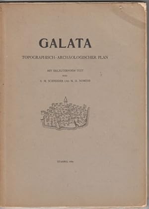 Galata. Topographisch-Archäologischer Plan mit erläuterndem Text.