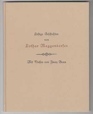 Immagine del venditore per Das eigensinnige Schwein. Die kluge Minka. Die guten Strche. Der bse Maler. Der Pudel. Lustige Geschichten von Lothar Meggendorfer. Mit Versen von Franz Bonn. venduto da Antiquariat Burgverlag