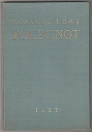 Bild des Verkufers fr Polygnot. Ein Buch von griechischer Malerei. zum Verkauf von Antiquariat Burgverlag