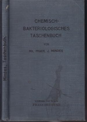 Imagen del vendedor de Chemisch-bakteriologisches Taschenbuch. a la venta por Antiquariat Burgverlag