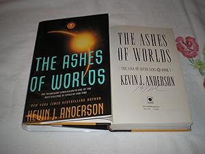 Seller image for The Ashes Of Worlds : Signed for sale by SkylarkerBooks