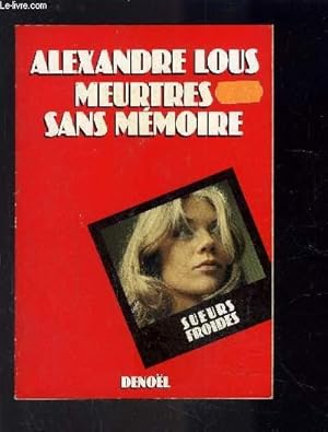 Immagine del venditore per MEURTRES SANS MEMOIRE venduto da Le-Livre