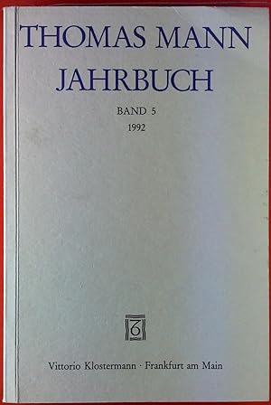 Seller image for Thomas Mann Jahrbuch, Band 5. for sale by biblion2