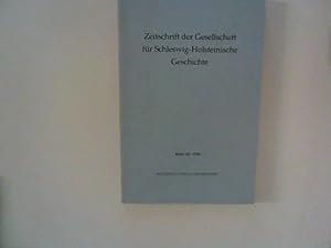 Bild des Verkufers fr Zeitschrift der Gesellschaft fr Schleswig-Holsteinische 123. Band. 1998 zum Verkauf von ANTIQUARIAT FRDEBUCH Inh.Michael Simon