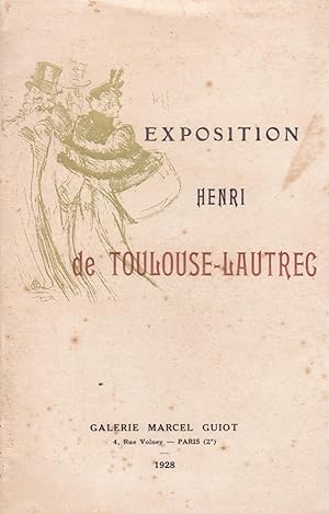 Exposition Henri de Toulouse-Lautrec - Galerie Marcel Guiot.1928