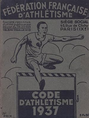 Code d'athlétisme 1937