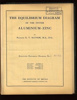 Seller image for The Equilibrium Diagram of the System Aluminium-Zinc. Annotated Equilibrium Diagrams, No. 1. for sale by Antiquariat Bookfarm