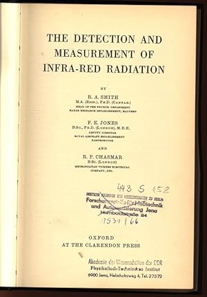 Bild des Verkufers fr The Detection and Measurement of Infra-Red Radiation. zum Verkauf von Antiquariat Bookfarm