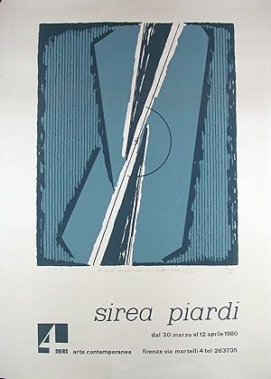 Imagen del vendedor de Sirea Piardi dal 20 marzo al 12 aprile 1980. 4 emme arte contemporanea. a la venta por Libreria Oreste Gozzini snc