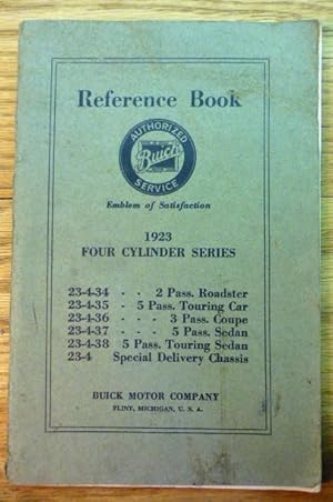 Immagine del venditore per Reference Book Four Cylinder Models for 1923 Buick venduto da JDBFamily