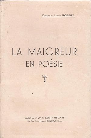 La maigreur en poésie