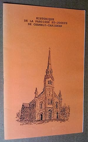 Historique de la paroisse St-Joseph de Chambly-Carignan