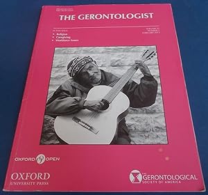 Bild des Verkufers fr The Gerontologist (February 2013): A Journal of The Gerontological Society of America (Magazine) zum Verkauf von Bloomsbury Books