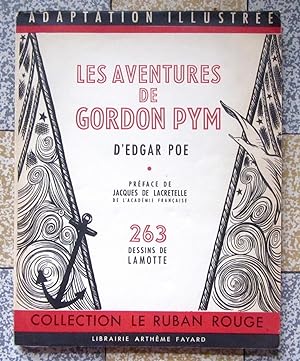 Les Aventures de Gordon Pym. Adaptation illustrée.