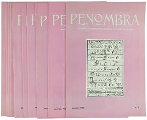 PENOMBRA. Mensile di Enimmistica. Annata 1986 completa.: