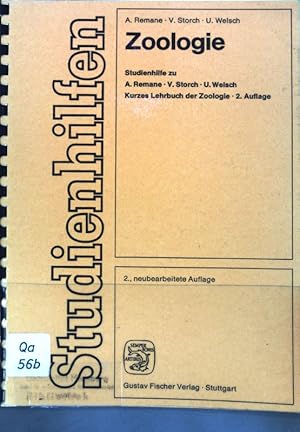 Seller image for Zoologie : Studienhilfe zu A. Remane, V. Storch, U. Welsch Kurzes Lehrbuch der Zoologie. for sale by books4less (Versandantiquariat Petra Gros GmbH & Co. KG)
