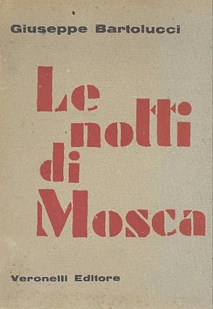 Immagine del venditore per Le notti di Mosca venduto da Studio Bibliografico Marini