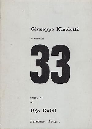 Immagine del venditore per 33 tempere di Ugo Guidi venduto da Studio Bibliografico Marini