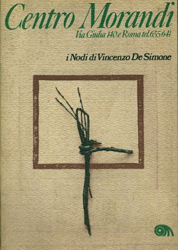 Immagine del venditore per I nodi di Vincenzo De Simone venduto da Studio Bibliografico Marini