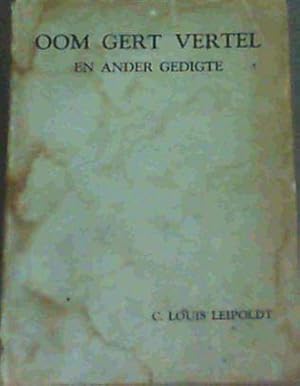 Immagine del venditore per Oom Gert Vertel en ander gedigte venduto da Chapter 1