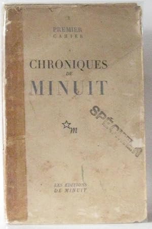 Chroniques de minuit premier cahier