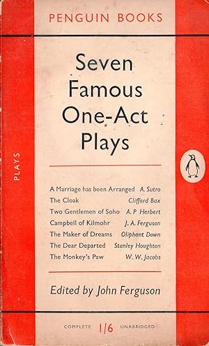 SEVEN FAMOUS ONE-ACT PLAYS