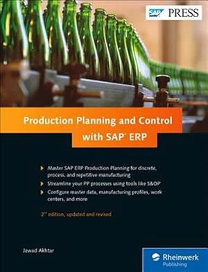 Imagen del vendedor de Production Planning and Control With Sap Erp a la venta por GreatBookPrices