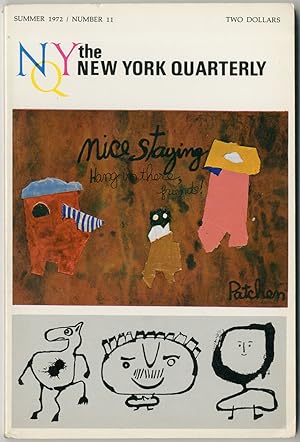 Imagen del vendedor de The New York Quarterly - Summer 1972 (Number 11) a la venta por Between the Covers-Rare Books, Inc. ABAA