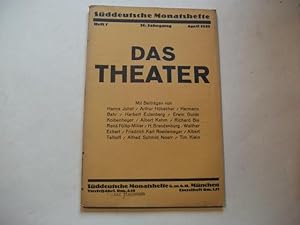 Bild des Verkufers fr Das Theater. zum Verkauf von Ottmar Mller