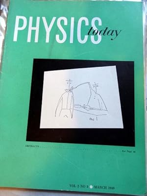 Physics Today, Vol.2 No. 3 March, 1949.
