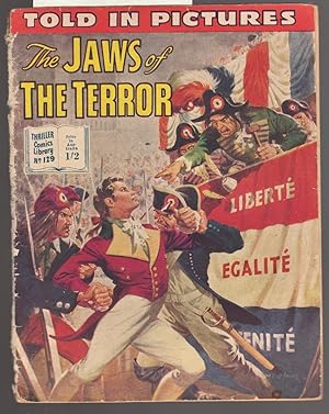 Told in Pictures : The Jaws of Terror : Thriller Comics Library No.129