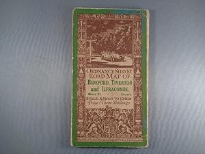 Ordnance Survey Road Map of Bideford, Tiverton and Ilffacombe sheet 31