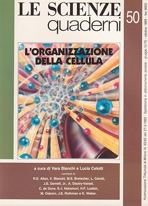 L'Organizzazione della Cellula - Le Scienze, quaderni n.50