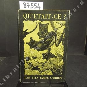 Seller image for Qu'tait-ce ? et autres rcits for sale by Librairie-Bouquinerie Le Pre Pnard