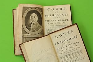 Immagine del venditore per Cours de pathologie et de thrapeutique chirurgicales. Nouvelle dition, augmente de Remarques et Observations importantes. Par M. Hvin, Professeur Royal de Chirugie. Premire [-seconde] partie venduto da Andarto B.