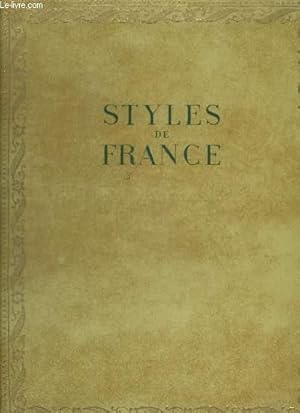 Bild des Verkufers fr PLAISIR DE FRANCE - STYLES DE FRANCE - MEUBLES ET ENSEMBLES DE 1610  1920 zum Verkauf von Le-Livre