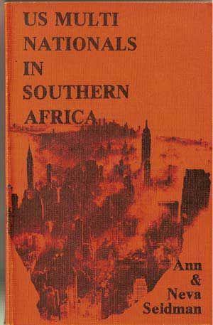 Imagen del vendedor de U.S. Multinationals in Southern Africa a la venta por Cat's Cradle Books