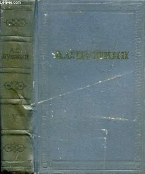 Bild des Verkufers fr OUVRAGE EN RUSSE (TOM V, EVGENIY ONEGIN, DRAMATITCHESKIE PROIZVEDENIA) (VOIR PHOTO POUR DESCRIPTION DU TEXTE) zum Verkauf von Le-Livre