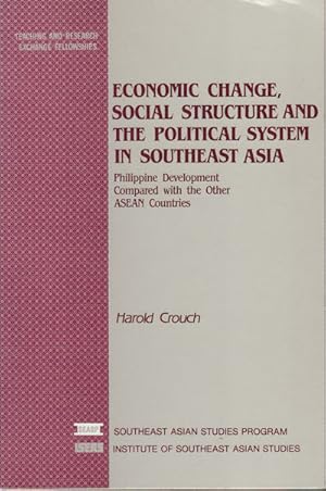 Imagen del vendedor de Economic Change, Social Structure, And The Political System In Southeast Asia. Philippine Development Compared With The Other ASEAN Countries. a la venta por Asia Bookroom ANZAAB/ILAB