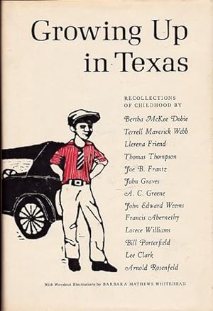 Seller image for Growing Up in Texas: for sale by Shamrock Books