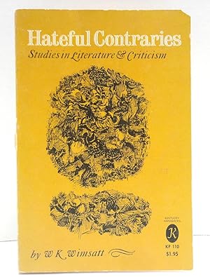 Hateful Contraries: Studies in Literature & Criticism
