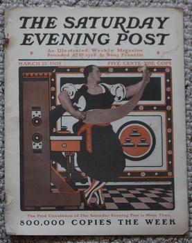 Bild des Verkufers fr THE SATURDAY EVENING POST. Magazine March 25, 1905 - Backcover ad for Ralston Breakfast Food;. - The President on Divorce" by Judge Marcus Kavanagh zum Verkauf von Comic World