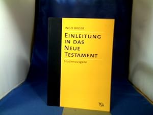 Bild des Verkufers fr Einleitung in das Neue Testament, Band 1: Die synoptischen Evangien, die Apostelgeschichte und die johanneische Literatur. zum Verkauf von Antiquariat Michael Solder