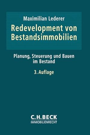 Immagine del venditore per Redevelopment von Bestandsimmobilien : Planung, Steuerung und Bauen im Bestand venduto da AHA-BUCH GmbH