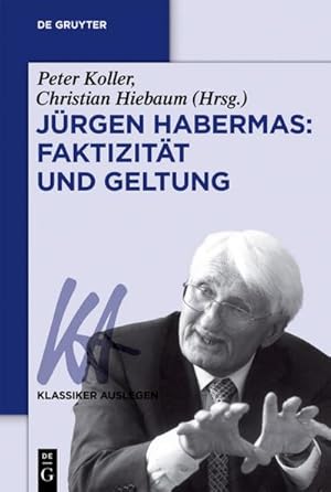 Seller image for Jrgen Habermas: Faktizitt und Geltung for sale by BuchWeltWeit Ludwig Meier e.K.