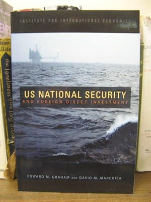 Bild des Verkufers fr US National Security and Foreign Direct Investment zum Verkauf von PsychoBabel & Skoob Books