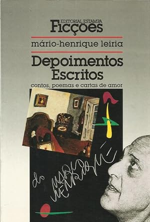 Depoimentos Escritos Contos Poemas e Cartas de Amor