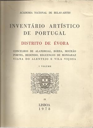 Inventario Artistico de Portugal Distrito de Evora, I e II Volume