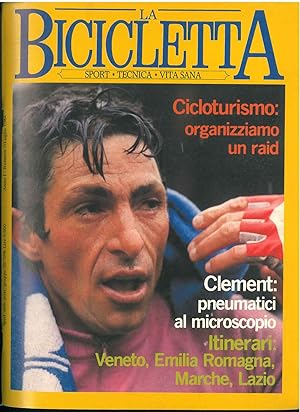 La bicicletta. Sport, tecnica, vita sana. Anno I, n. 6, giugn 1984