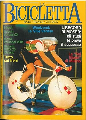 La bicicletta. Sport, tecnica, vita sana. Anno I, n. 2, febbraio 1984